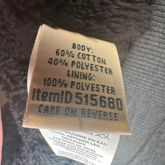 L.L.Bean Sweatpants Women's Size Medium Gray Fleece Lined Jogger - Picture 9 of 11